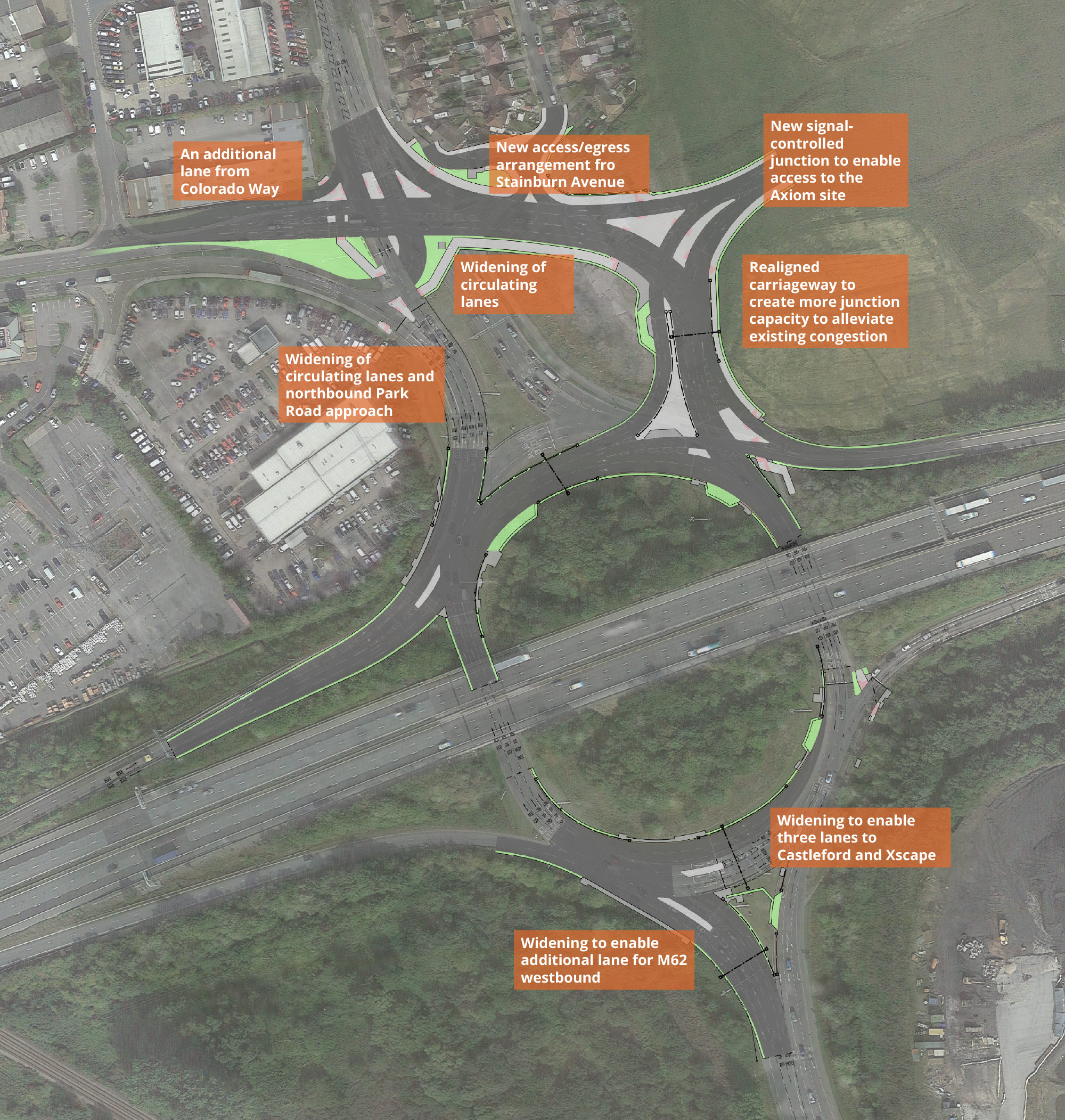 Proposed junction changes